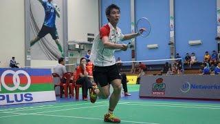 OUE Singapore International Series 2015  Loh Kean Yew runs out of stamina in mens singles