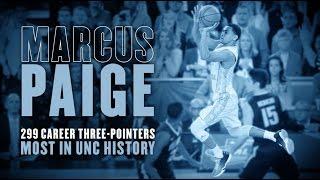 Carolina Basketball All 299 of Marcus Paiges Career Record 3-pointers