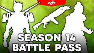 Season 14 Hunter Safari Battle Pass Legend and Reactive skins  × Apex Legends