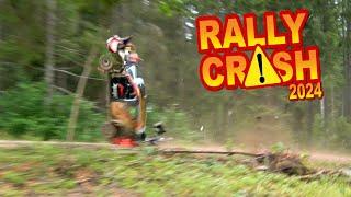 Insane Rally Accidents and Mistakes 2024 - First Week of July by @chopito #intense #crash 2424