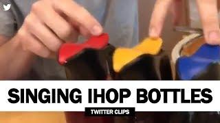 Singing IHOP Syrup Bottles  Viral Video on Twitter