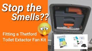 Full Install of The Thetford toilet Extractor Fan