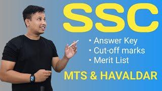 SSC MTS Result 2023 - Cut off and Merit List for CBIC Havildar Posts - REKIB AFREDI