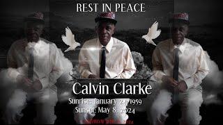 Funeral service for the late Calvin Clarke