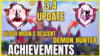 EASY WASY TO COMPLETE  BLOOD MOONS DESCENT & DEMON HUNTER ACHIEVEMENTS 