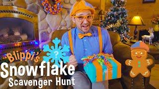 Blippis Holiday Movie - Christmas Scavenger Hunt for Kids