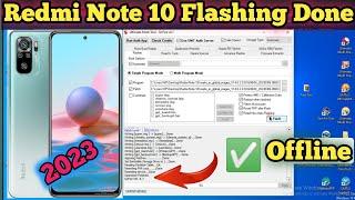 Redmi note 10 flashing umt auth file skeep offline flashing Done