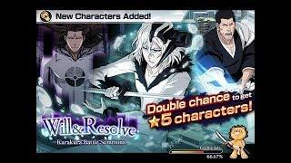 Bleach Brave Souls Will & Resolve Summon - 1300 Orbs