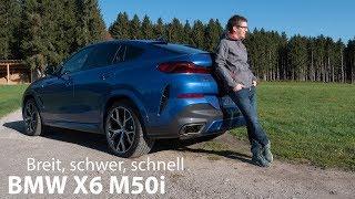 2020 BMW X6 M50i G06 Test  Breit schwer und schnell - Autophorie