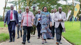 See how Gachagua arrived in Naivasha for Commencement of Constitutional Commissions