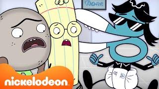 Scissors Gets Scammed  Rock Paper Scissors  Nickelodeon UK