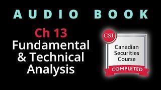 CSC Ch 13  Fundamental & Technical Analysis