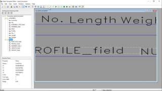 Title Block Template editing Part-4 final. in TEKLA STRUCTURES 2016