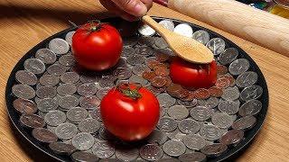 Coin Pizza - Stop Motion Cooking ＆ ASMR