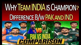 Why Team India is Pure Champion than Team Pakistan?T20 World Cup 2024  IND vs SA  Pakistan Cricket