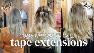 Tape Extensions - The Hair Volume Hack I didnt know existed SJ STRUM