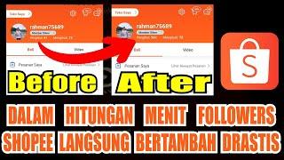 Cara Menambah Followers Shopee Cepat Mudah Permanen