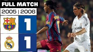 FC Barcelona 1-1 Real Madrid  FULL MATCH  LALIGA EA SPORTS 200506