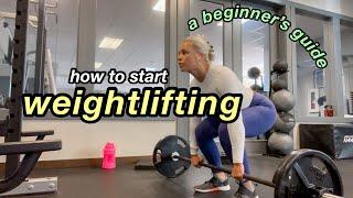 A BEGINNERS GUIDE TO WEIGHTLIFTING  how to use gym equipment + feel confident in the weight room