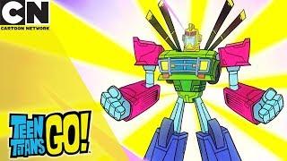 Teen Titans Go  Fallout Bot & Cee Lo Bear  Cartoon Network