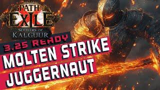 MOLTEN STRIKE OF ZENITH JUGGERNAUT Build Guide POE 3.25