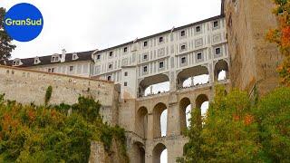 Must-see in Tschechien Krumau an der Moldau. UNESCO-Weltkulturerbe und touristisches Highlight