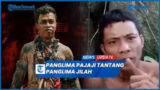 Viral Panglima Pajaji Dayak Tantang Panglima Jilah Beda Pendapat Soal Rocky Gerung