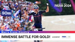 BACK TO BACK Olympic Golds For Tom Pidcock    Mens Cross-Country  #Paris2024 #Olympics