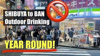 Shibuya to Ban Outdoor Drinking Year Round  Japan’s Reaction to Bad Tourists