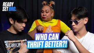 Who dressed up the worst?  Thrift Store Challenge