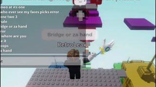 Helping people with the Retro Obby with EXPLOITS Slap Battles Roblox