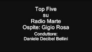 AUDIO Gigio Rosa su Radio Marte ospite di Bellini Night ottobre 2009