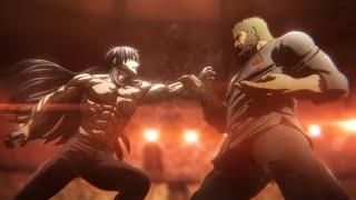 Kiryu Setsuna vs Kuroki Gensai 4K fullHD  Kengan Ashura Season 3 dublado pt-br