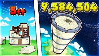 I Built A 9584504 Meter Tower in Tower of Babel