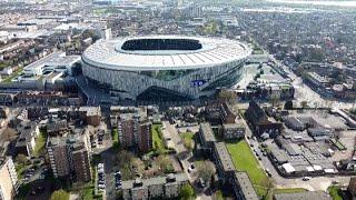 Tottenham Hotspur Stadium drone exploration