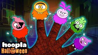 Spider Finger Family  Halloween Songs For Children and Kids  Hoopla Halloween