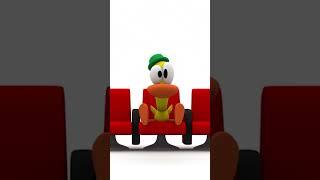  Pato is very busy - what is he doing? Wow - a cinema  Pocoyo English - Official Channel #shorts