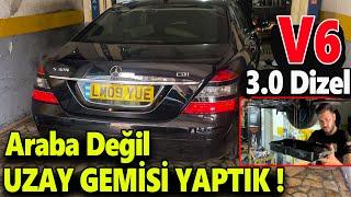 MERCEDES S320 CDİ V6 DİZEL  TAM BİR MAKAM ARABASINI TAMİR ETTİK 