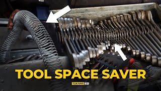 CHEAP & Space SAVING Wrench Organizer - TEKAMO TIPS #6