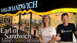 Earl of Sandwich in Disney Springs at Walt Disney World  Disney Dining Review