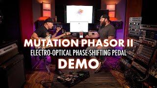 Mutation Phasor II Demo  Electro-Optical Phase-Shifting Pedal  Review & Starter Settings
