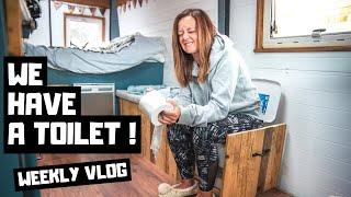 THETFORD PORTA POTTI.. our tiny campervan toilet system. Our vanlife uk vlog still pending mind