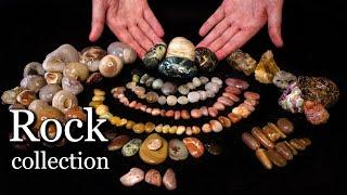 ASMR  My Rock collection Whispered + Water spray sounds