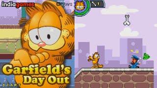 Garfields Day Out JAVA GAME Indiagames 2006 FULL WALKTHROUGH