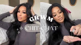 GRWM CHIT-CHAT My marriage + having 3 kids at 22