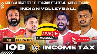 Do Or Die Match  IOB Chennai Vs Incometax  4K HD Live  Chennai “A” Division Championship - 2024