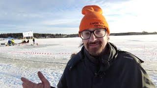 Это Финляндия Как создавалась самая большая в мире ледяная карусель на финском озере
