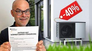 Förderung für die Wärmepumpe So viel bringt der BAFA-Antrag  dieserdad