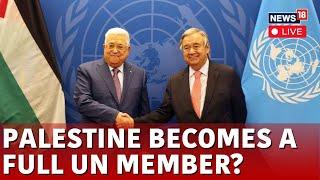 UN General Assembly LIVE  UNGA Backs Palestinian Bid For Membership  Ceasefire In Palestine  N18L