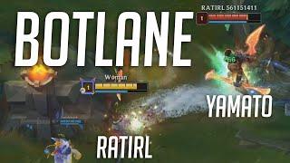 RATIRL vs YamatosDeath in Bot Lane